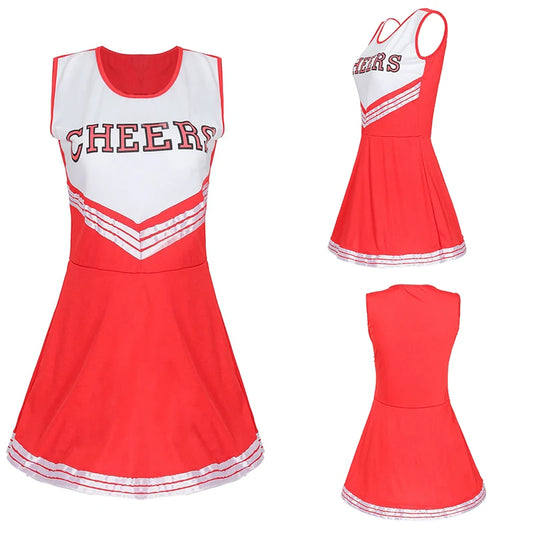 Cheerleader Uniform Dress Set