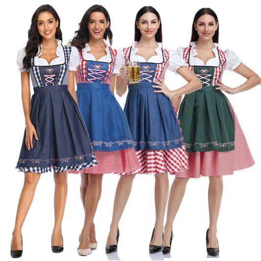 Bavarian Dirndl Oktoberfest Dress