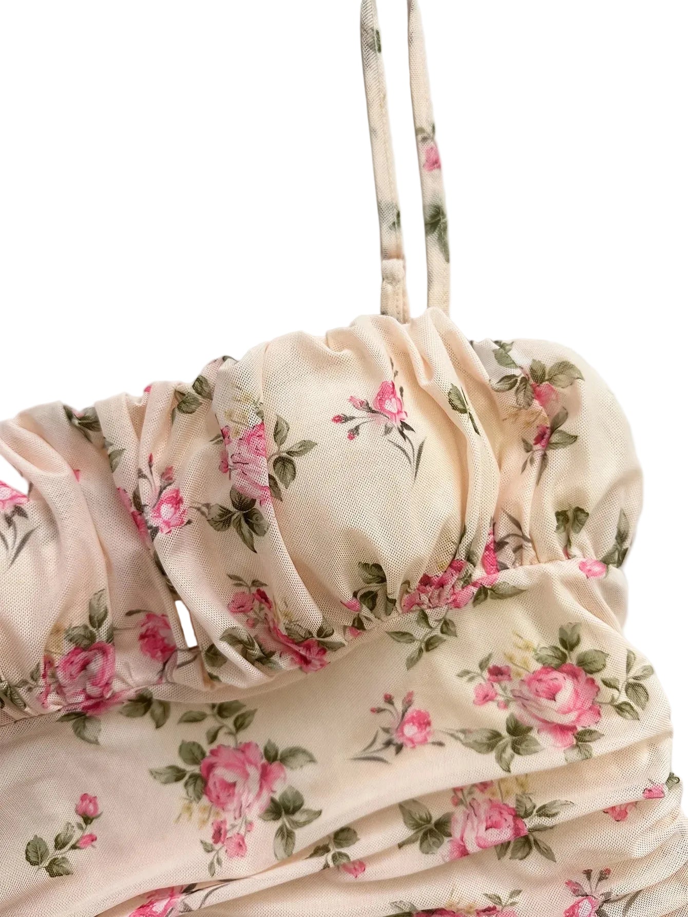 Floral Print Strap Dress