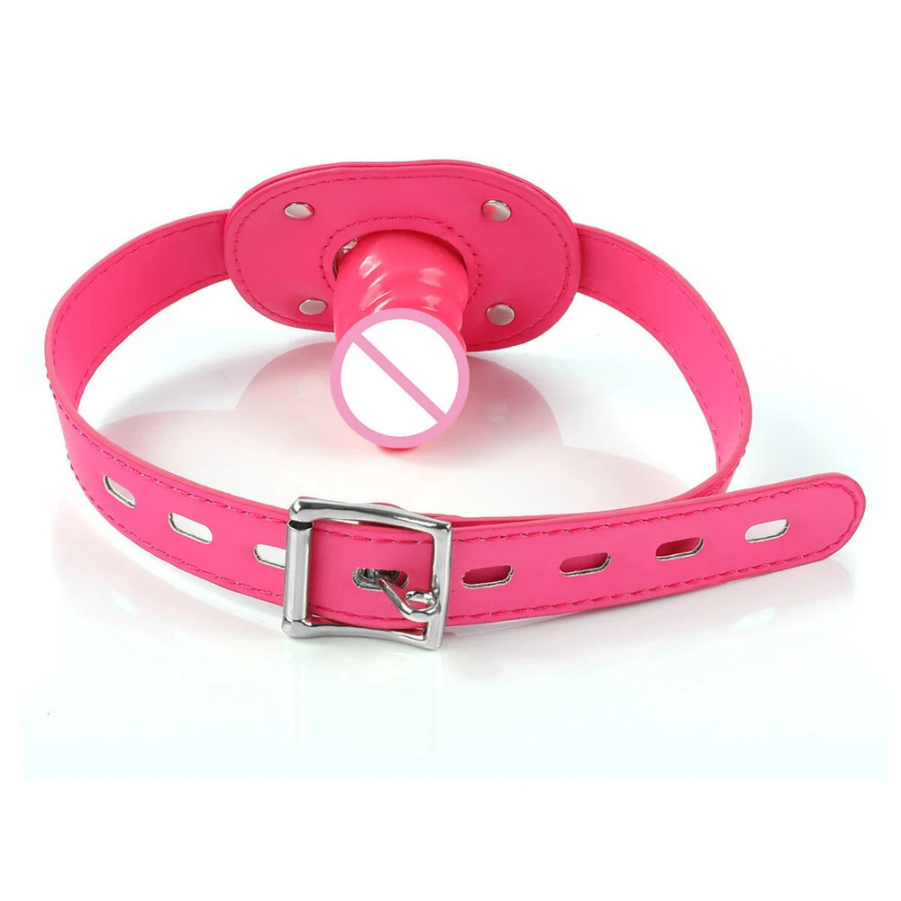 Lockable Dildo Gag