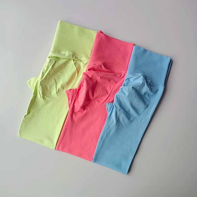 Seamless Push Up Yoga Leggings