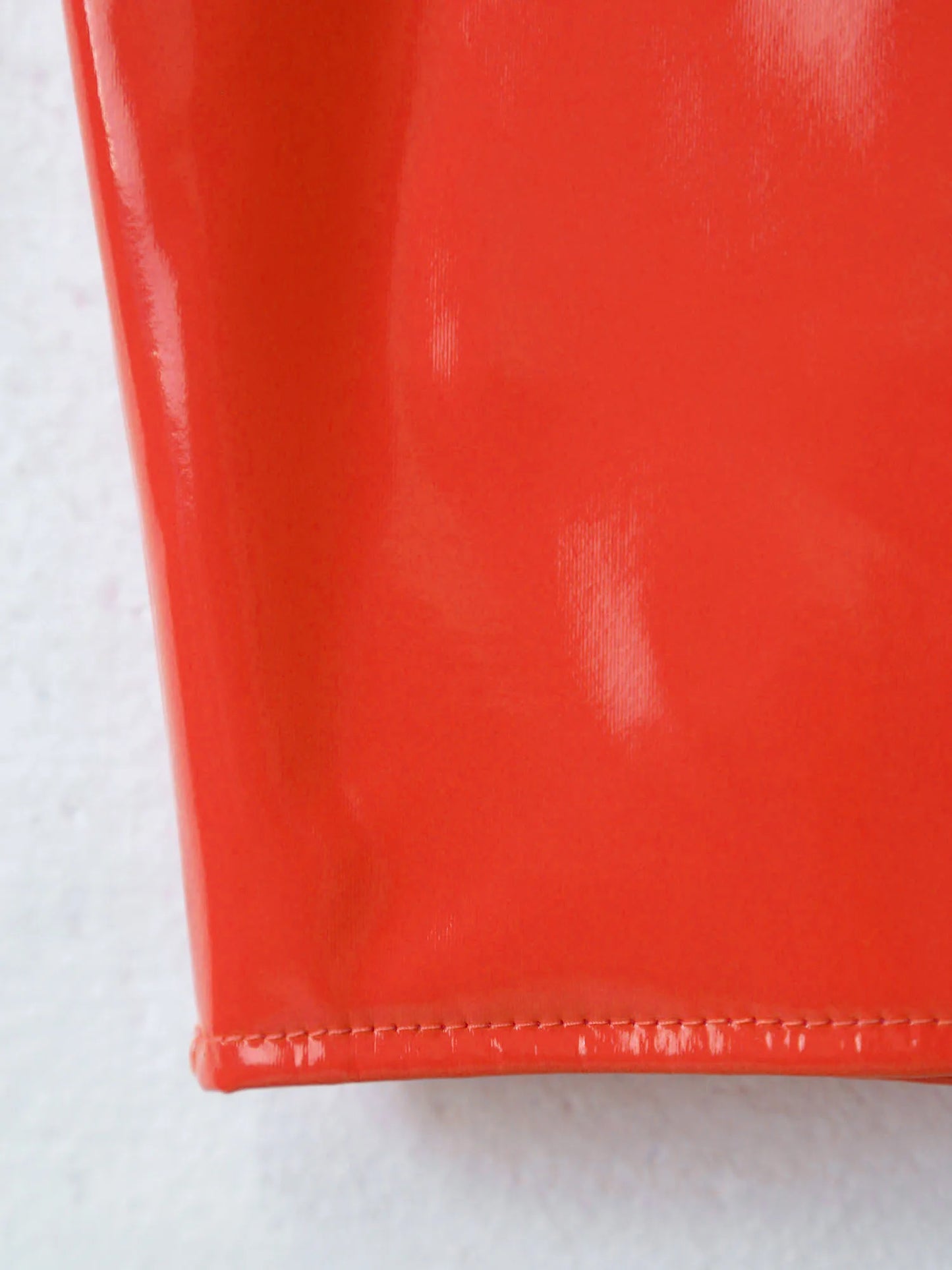 Glossy Patent Leather Mini Skirt
