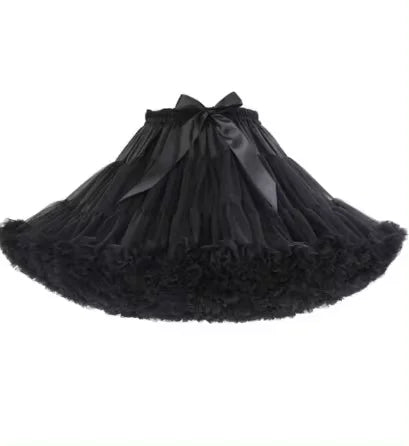 Fluffy Tulle Petticoat Skirt