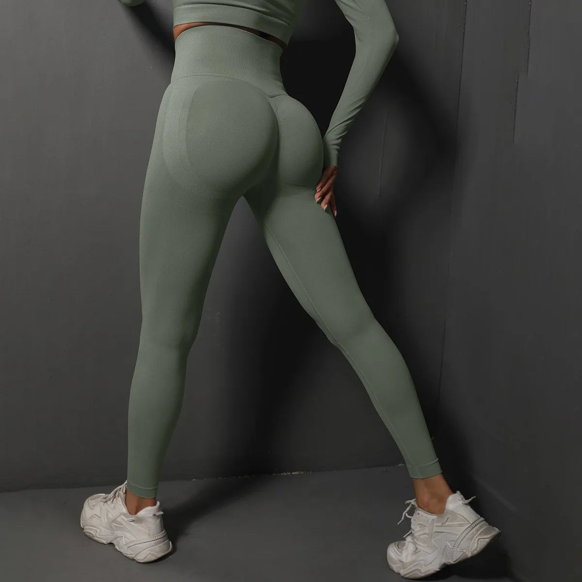 Seamless Push Up Yoga Leggings
