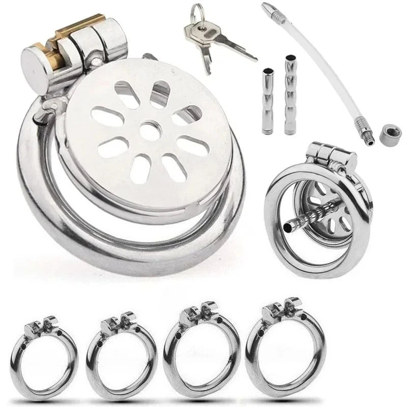 Mini Steel Sissy Chastity Cage