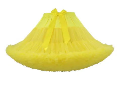 Fluffy Tulle Petticoat Skirt