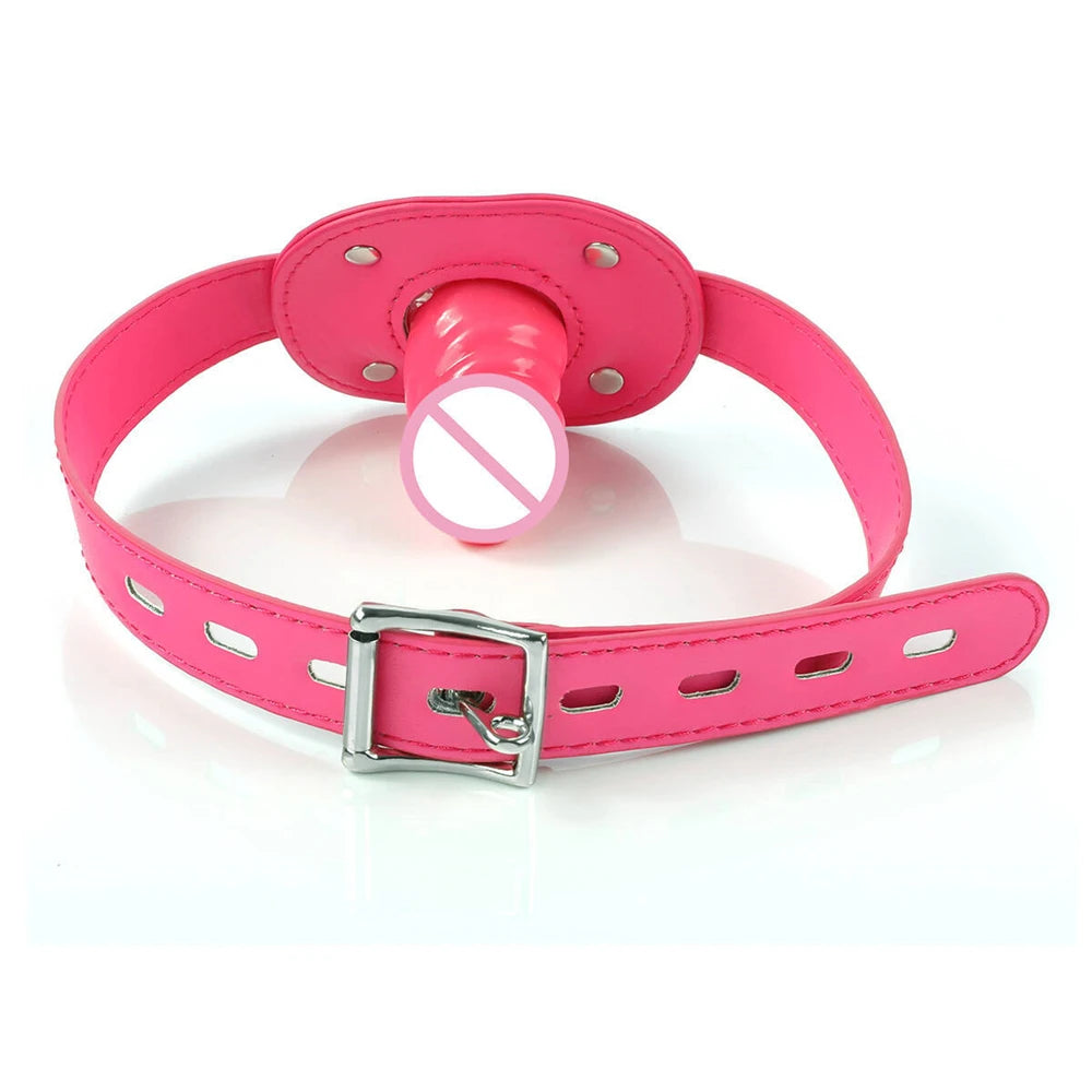 Lockable Dildo Gag