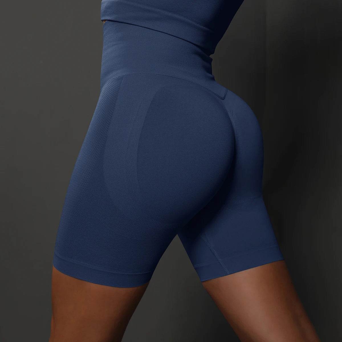 Seamless High Waist Yoga Shorts
