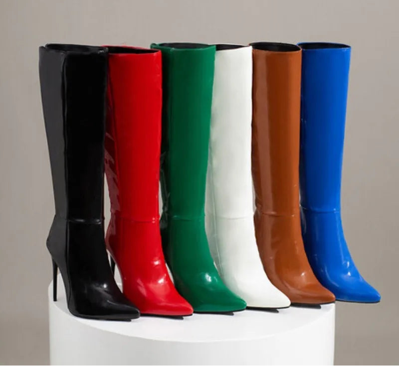 Premium Heeled Knee High Boots