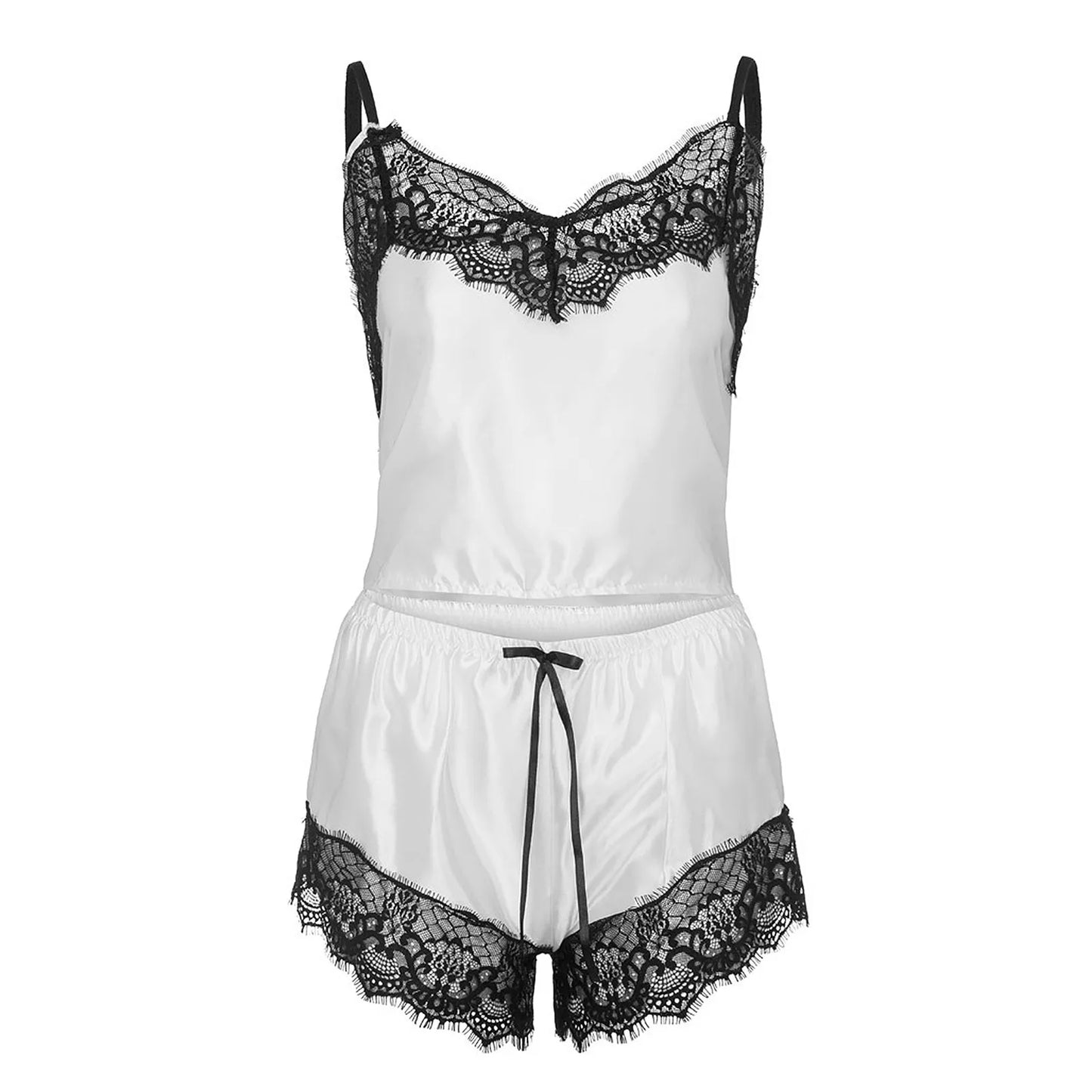 Silk Lace Lingerie Set