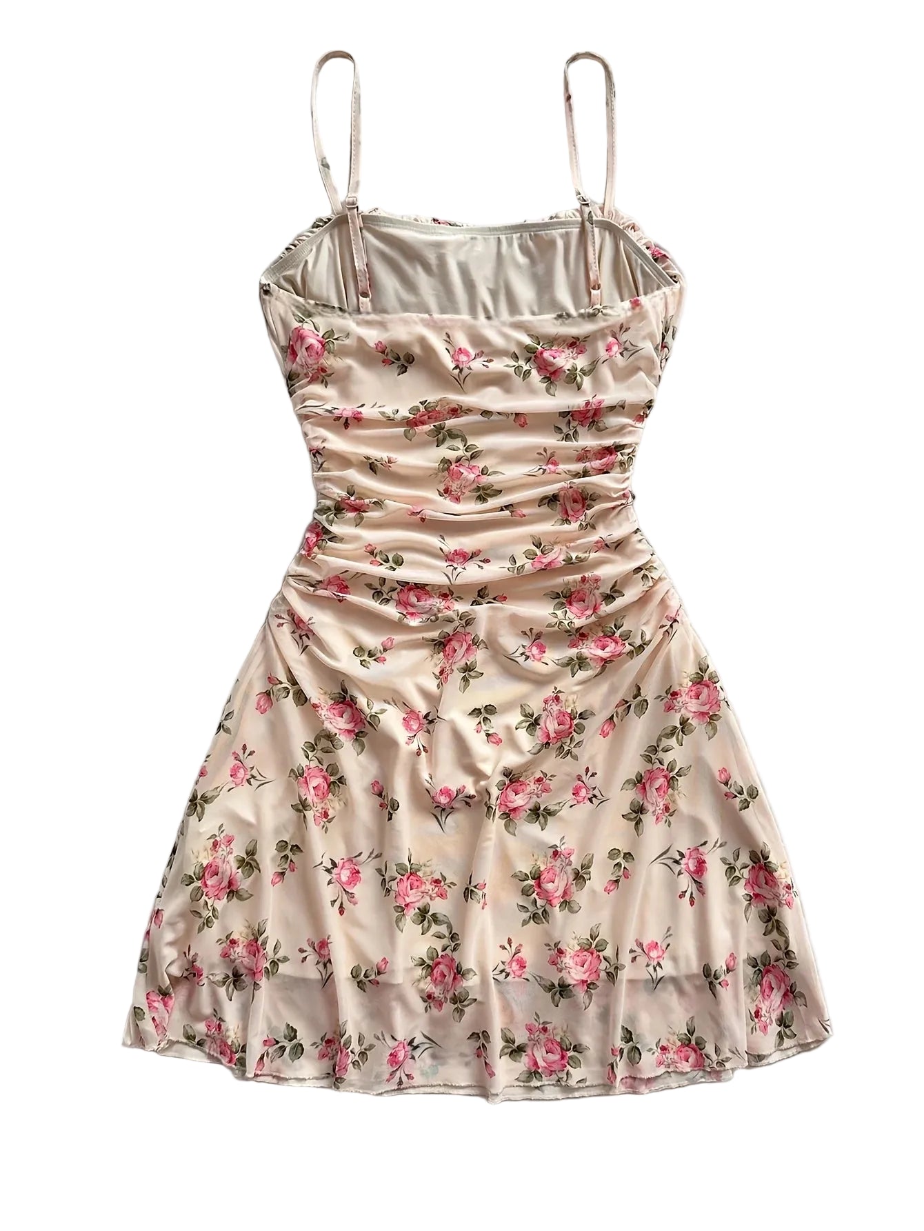Floral Print Strap Dress