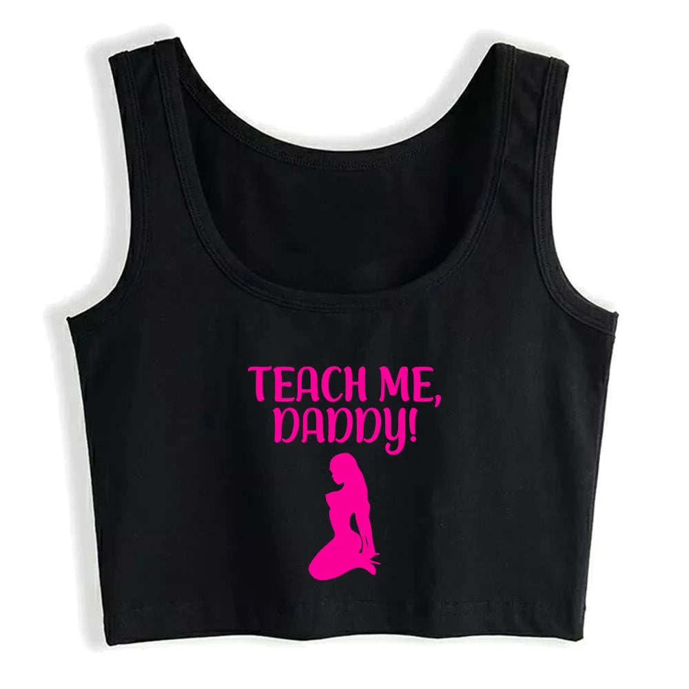 Teach Me Daddy Crop Set