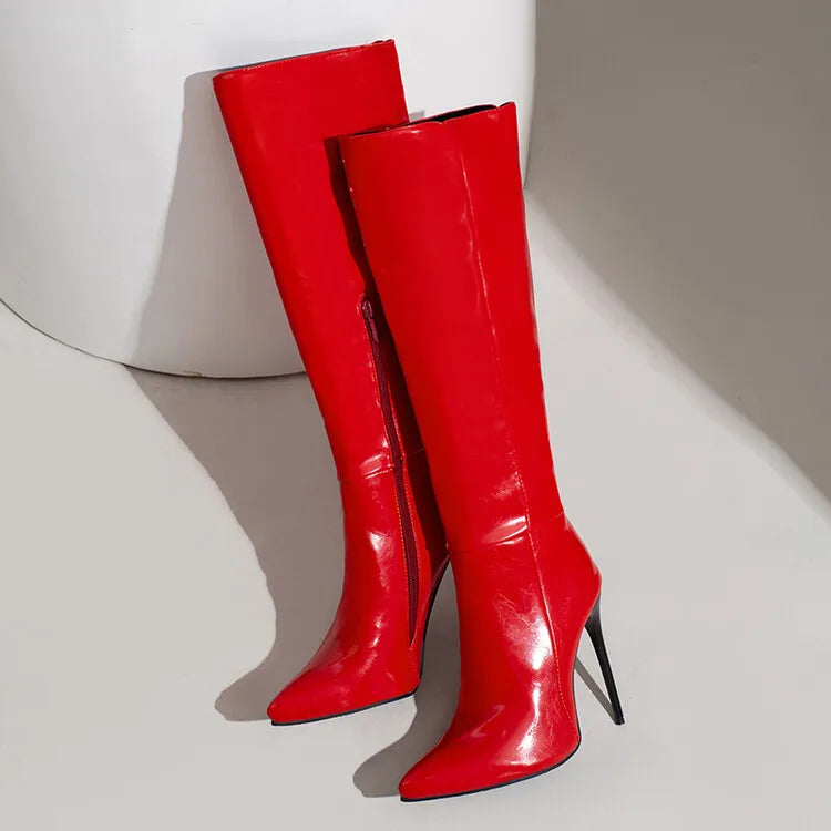 Premium Heeled Knee High Boots