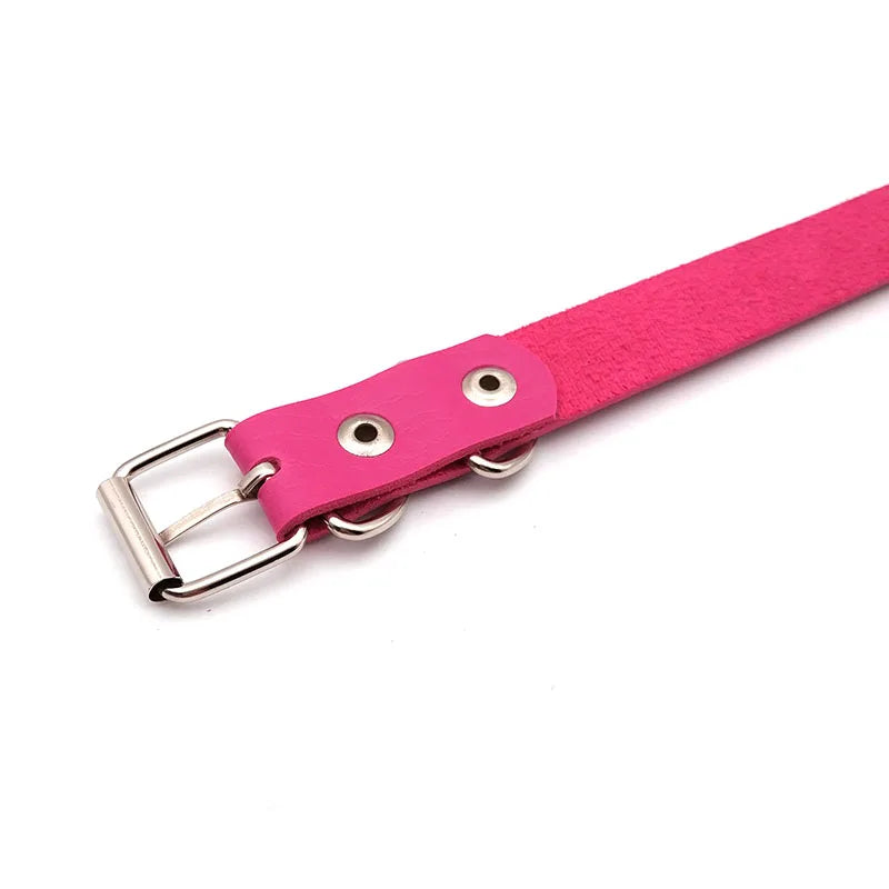 Rhinestone Sissy Choker Collar Necklace