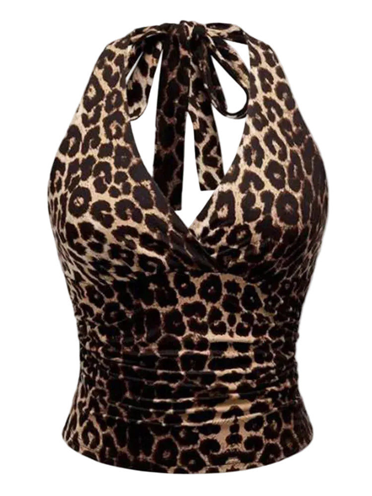 Leopard Print Tank Top