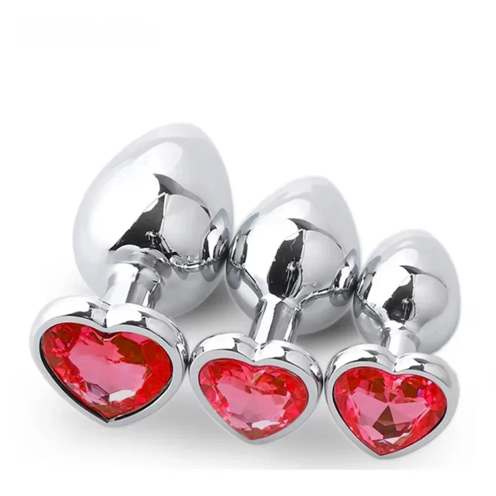 Diamond Anal Plug Toy Set