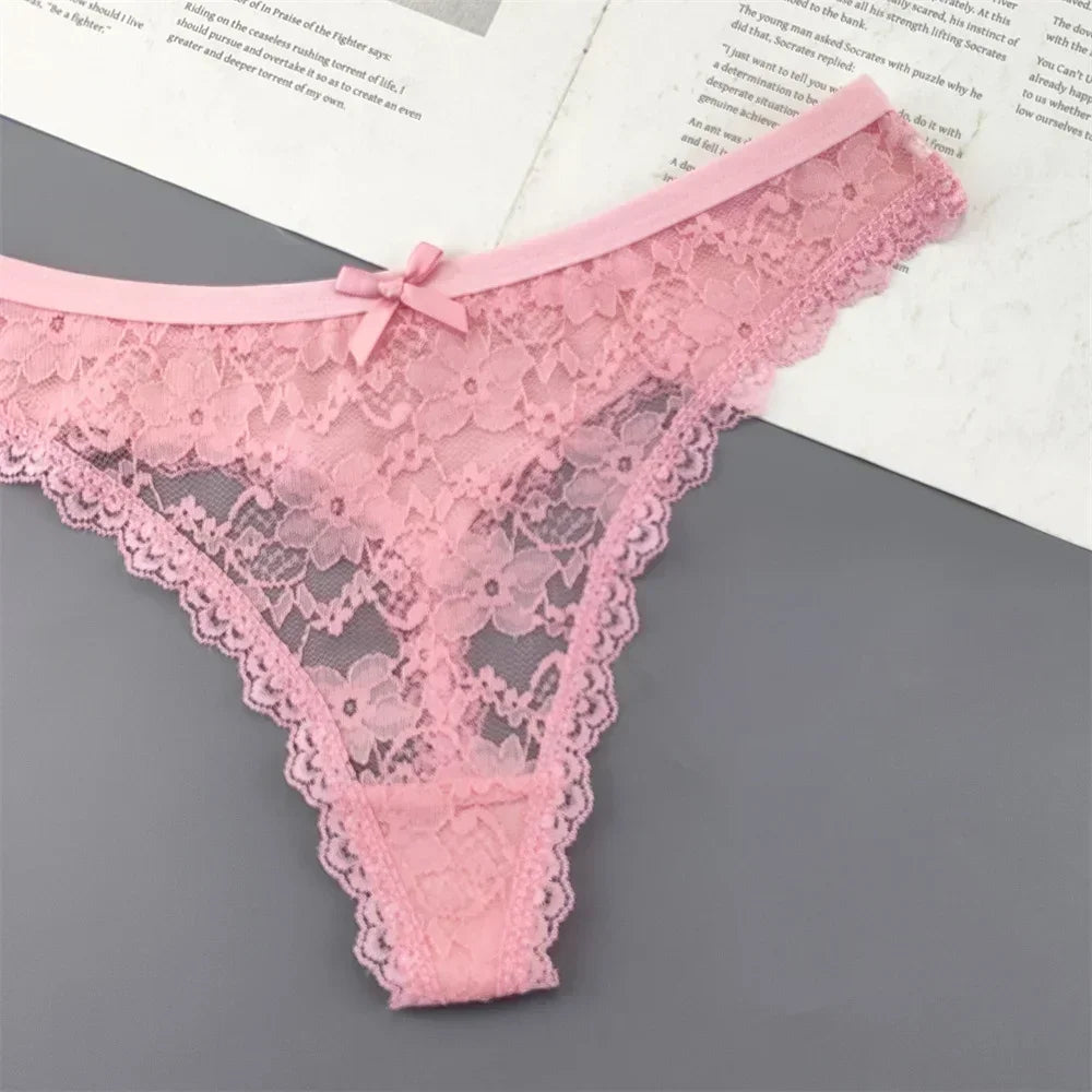Lace Thong Set 3-Pack