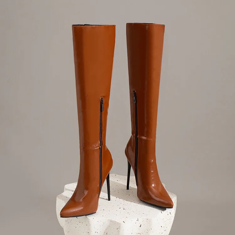 Premium Heeled Knee High Boots