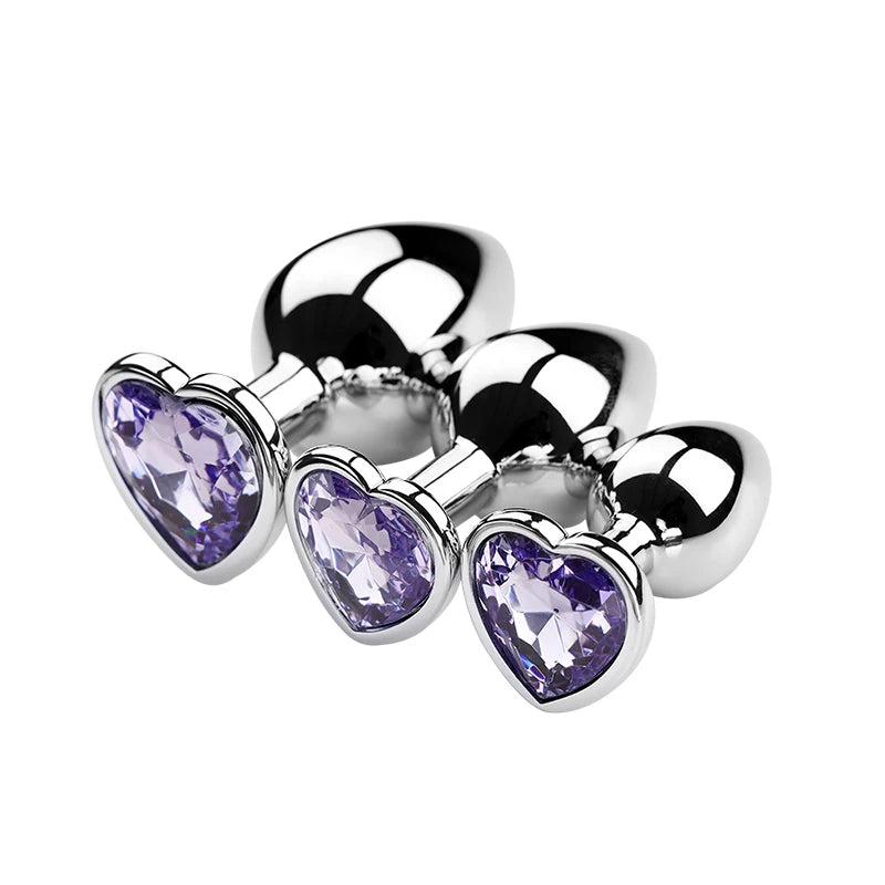 Diamond Anal Plug Toy Set