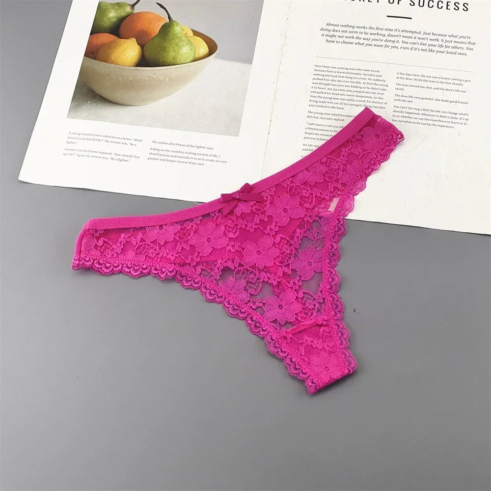 Lace Thong Set 3-Pack