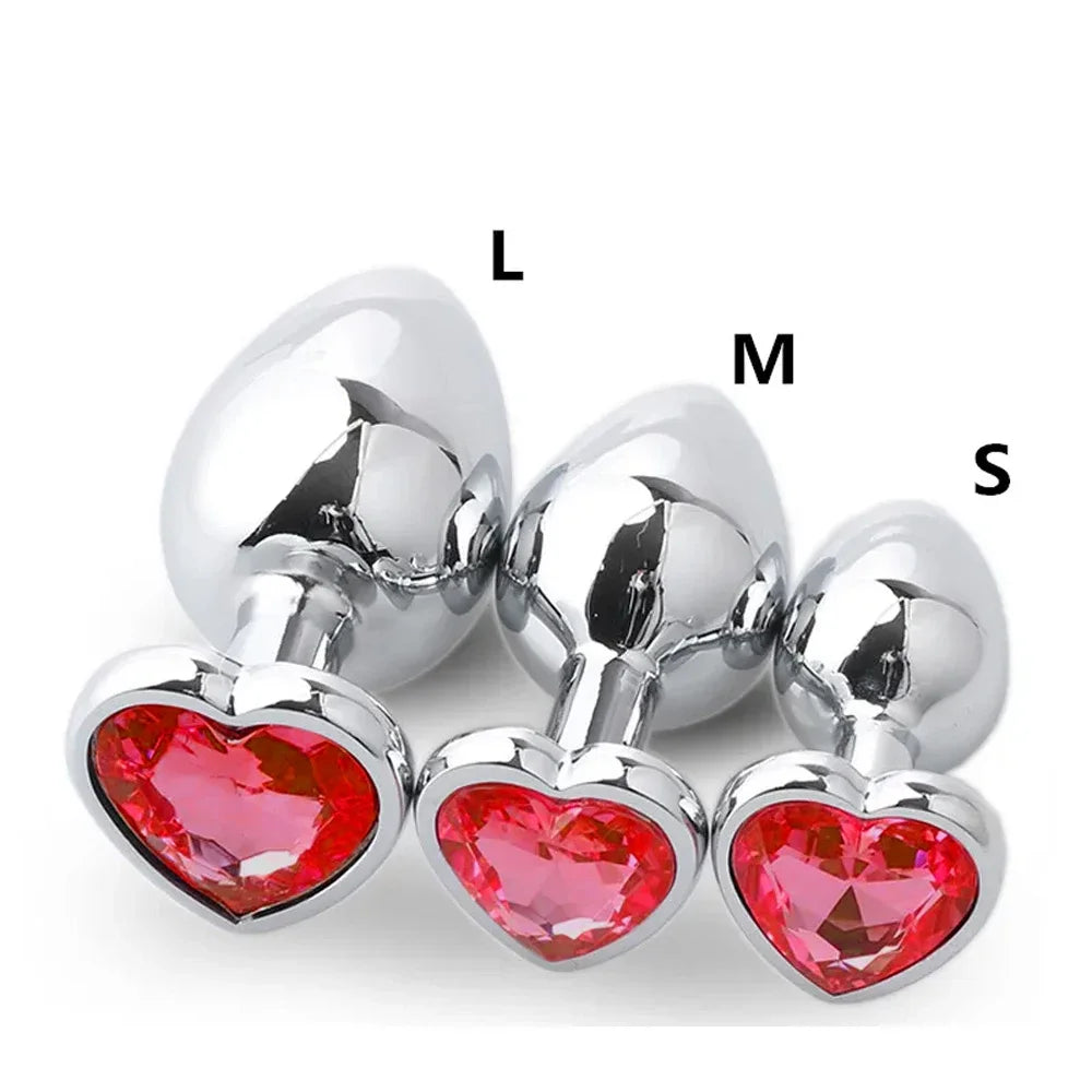 Diamond Anal Plug Toy Set
