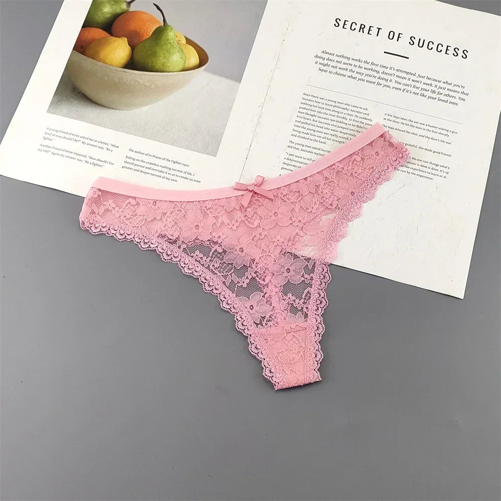 Lace Thong Set 3-Pack