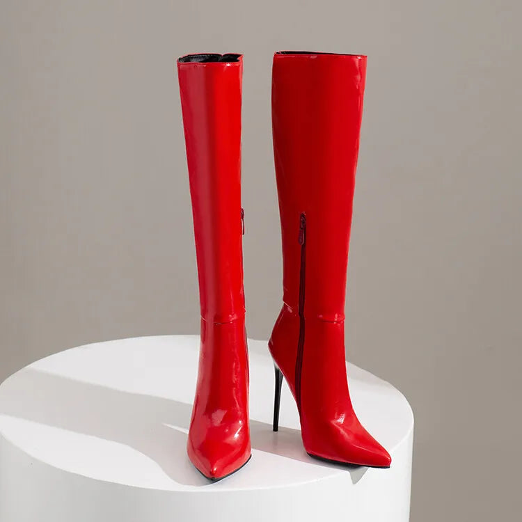 Premium Heeled Knee High Boots