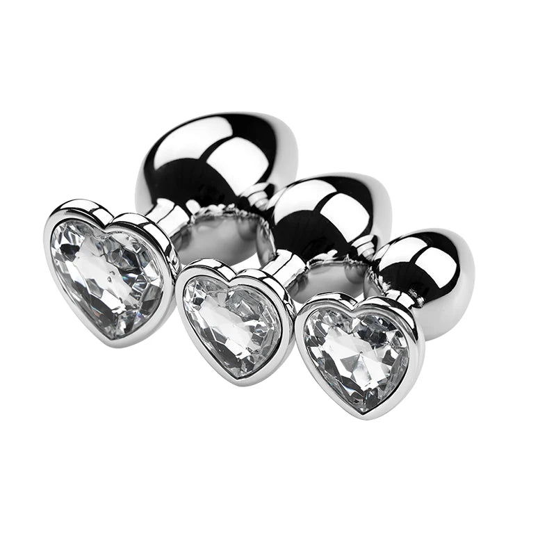 Diamond Anal Plug Toy Set