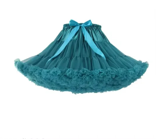 Fluffy Tulle Petticoat Skirt