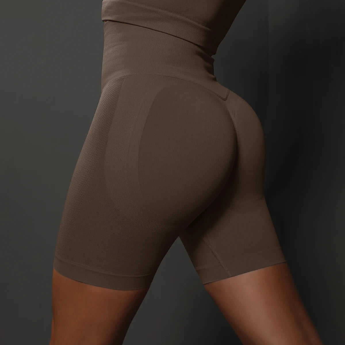 Seamless High Waist Yoga Shorts