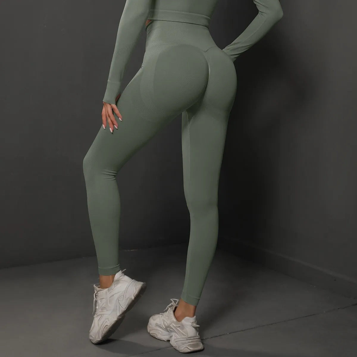 Seamless Push Up Yoga Leggings