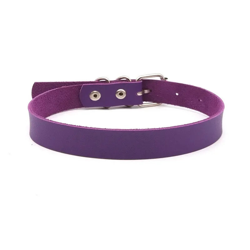 Rhinestone Sissy Choker Collar Necklace