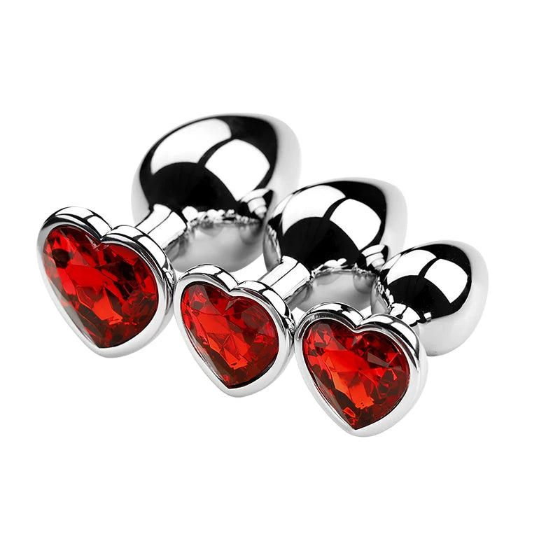 Diamond Anal Plug Toy Set