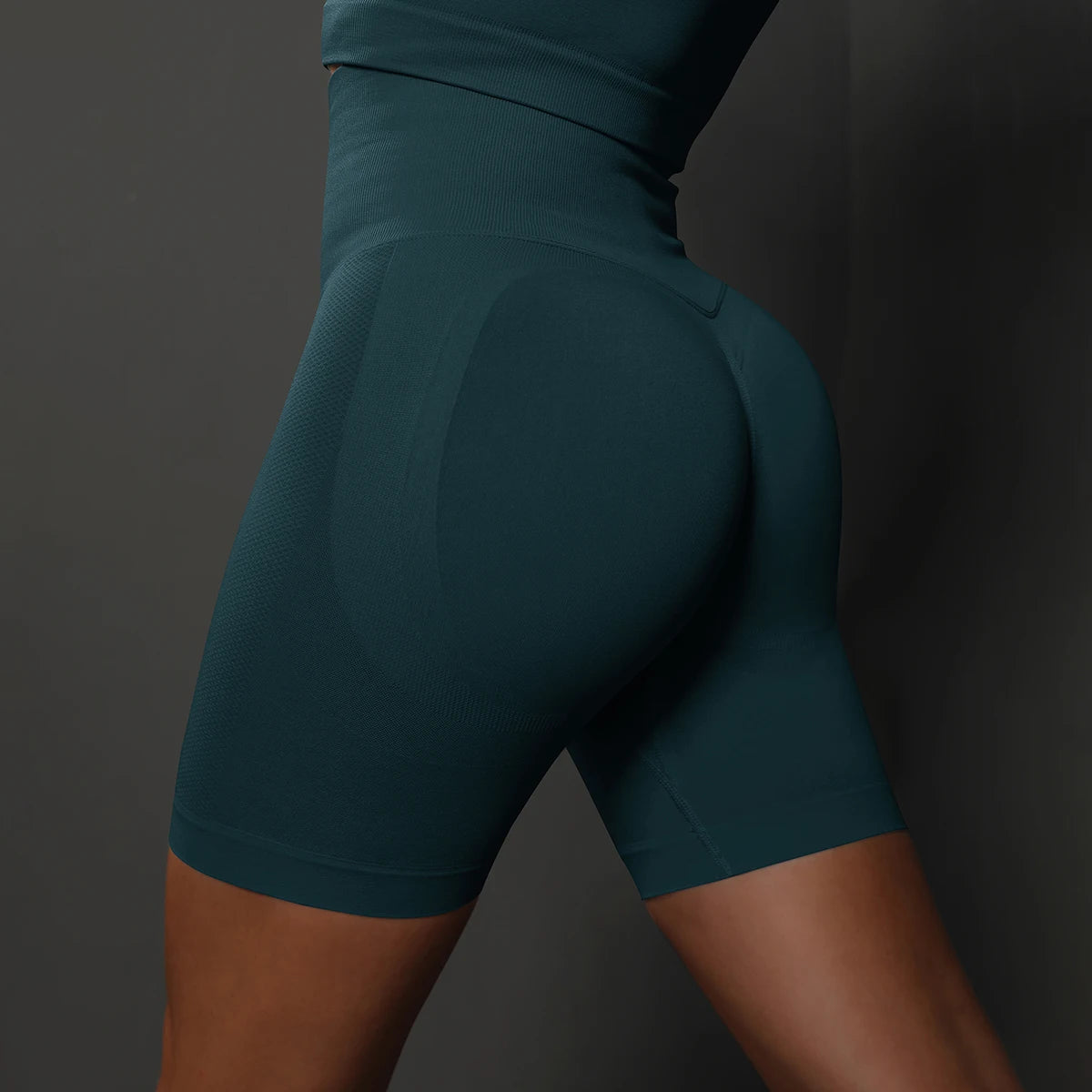Seamless High Waist Yoga Shorts