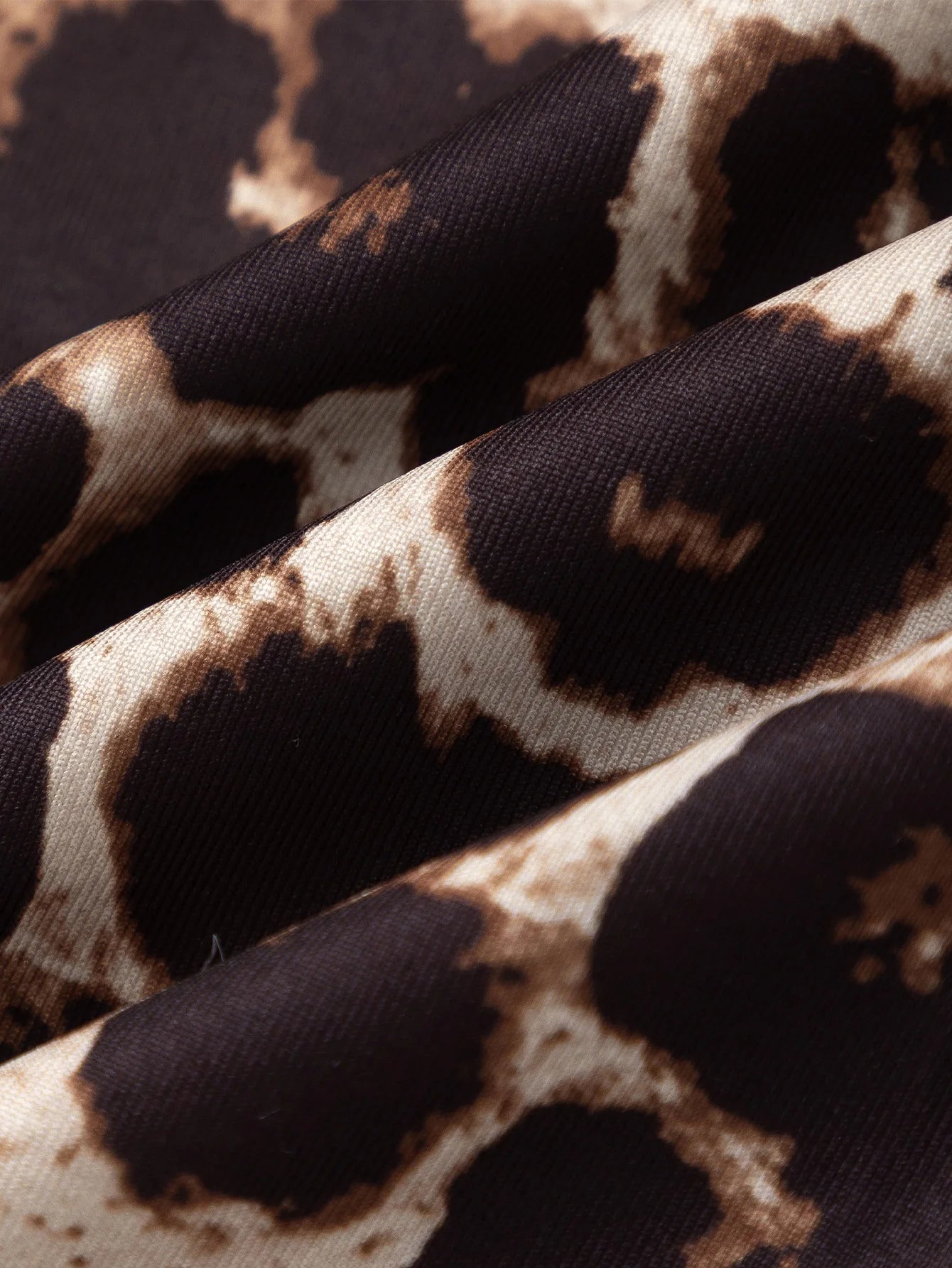 Leopard Print Mini Skirt