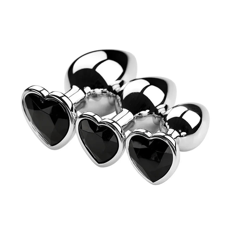 Diamond Anal Plug Toy Set