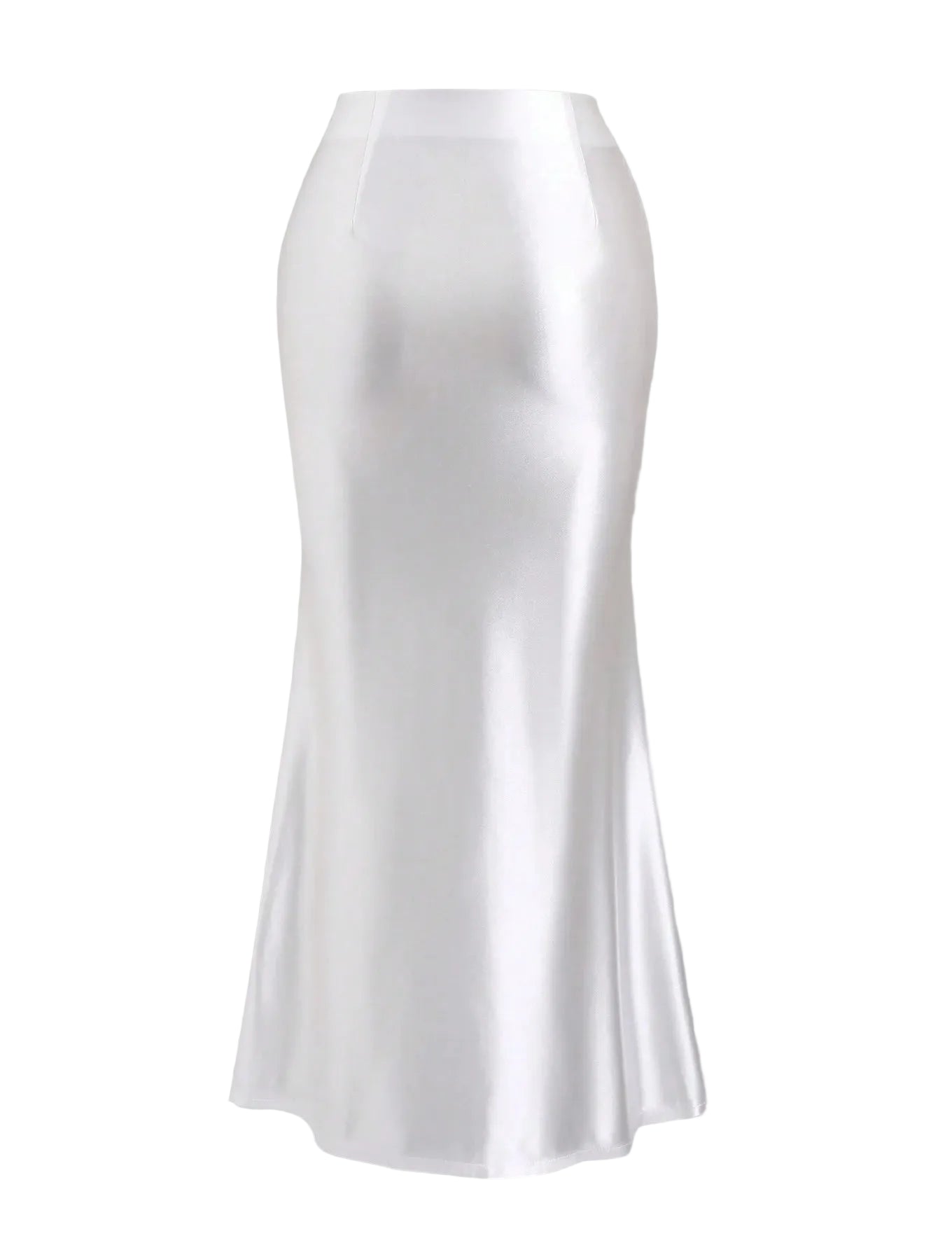Pleated Fishtail Skirt