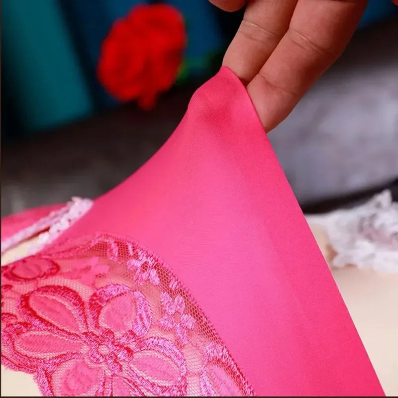 Sissy Lace Pouch Bikini Panties