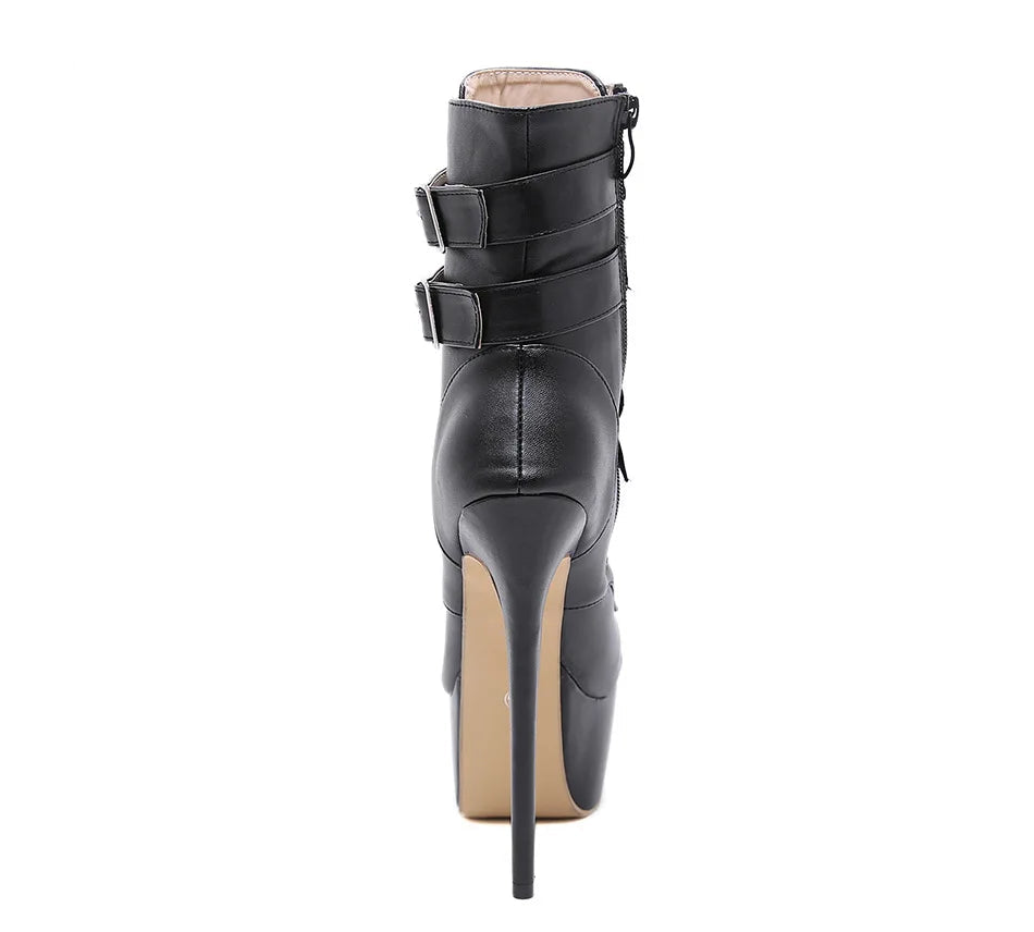 High Heel Platform Party Boots