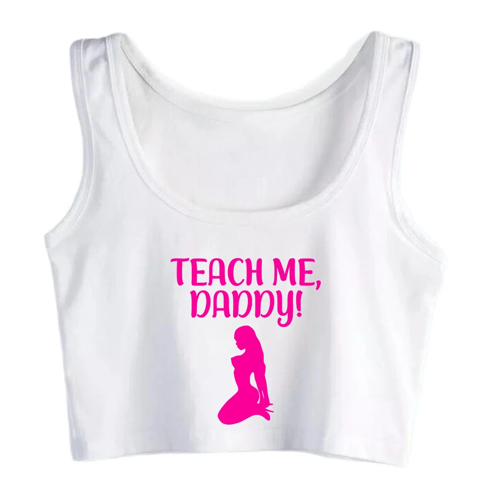 Teach Me Daddy Crop Set