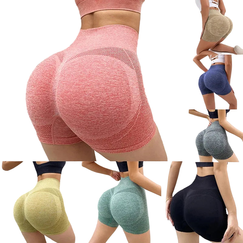 High Waist Yoga Gym Shorts