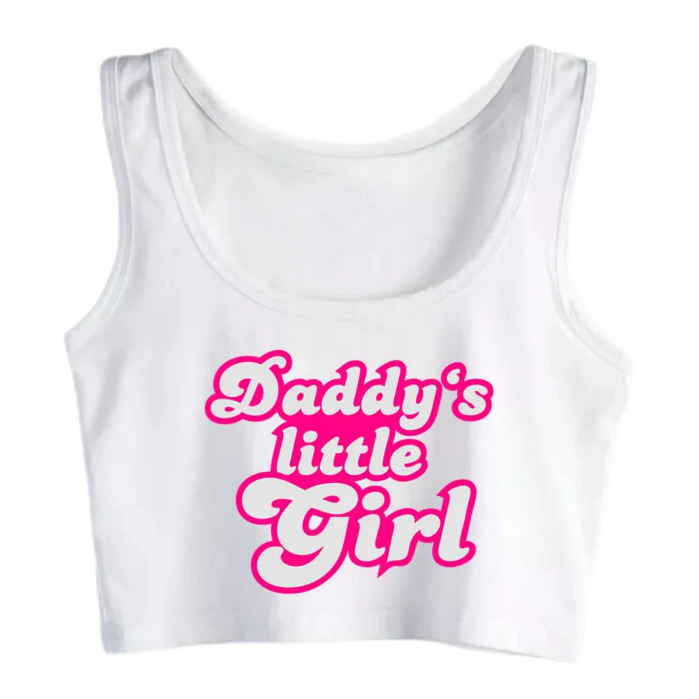 Daddy's Little Girl Crop Top