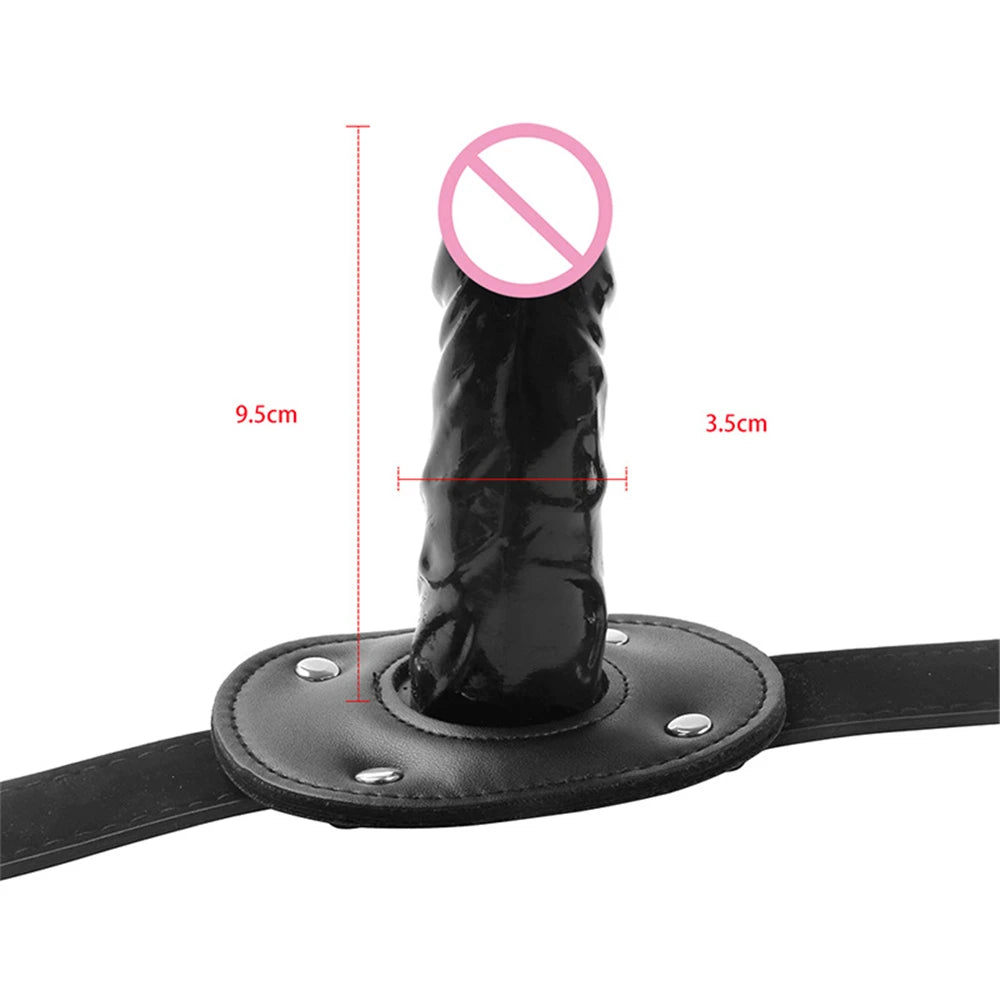Lockable Dildo Gag