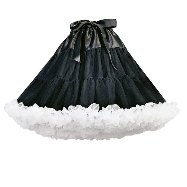 Fluffy Tulle Petticoat Skirt