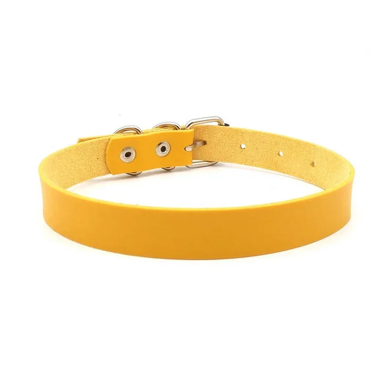 Rhinestone Sissy Choker Collar Necklace