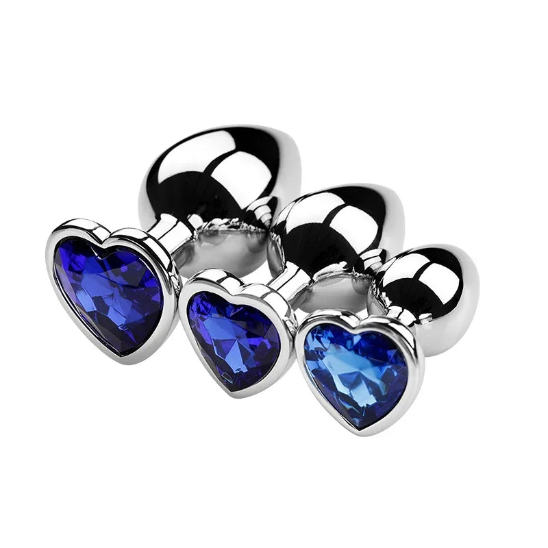 Diamond Anal Plug Toy Set