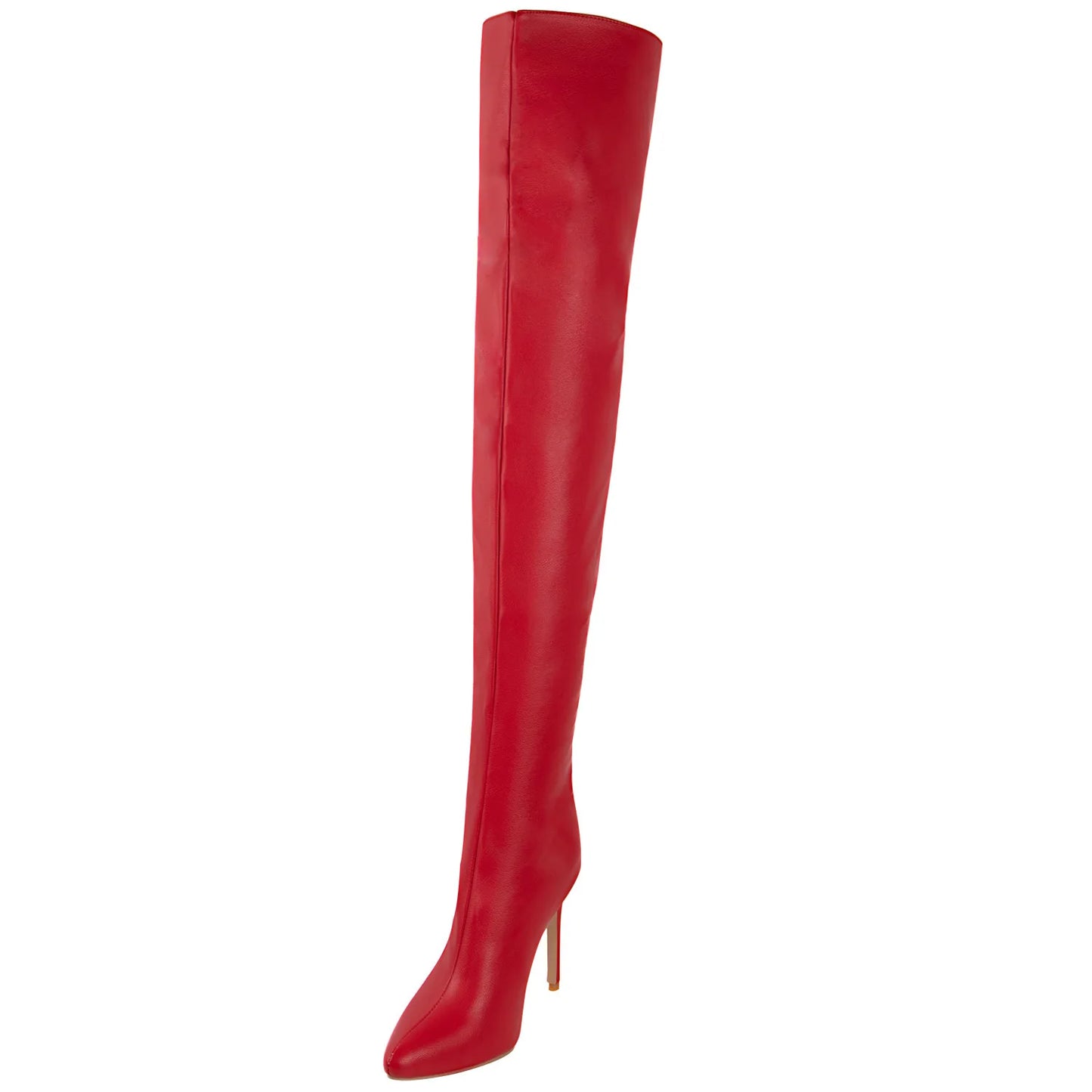 Matte Over-the-Knee Long Boots