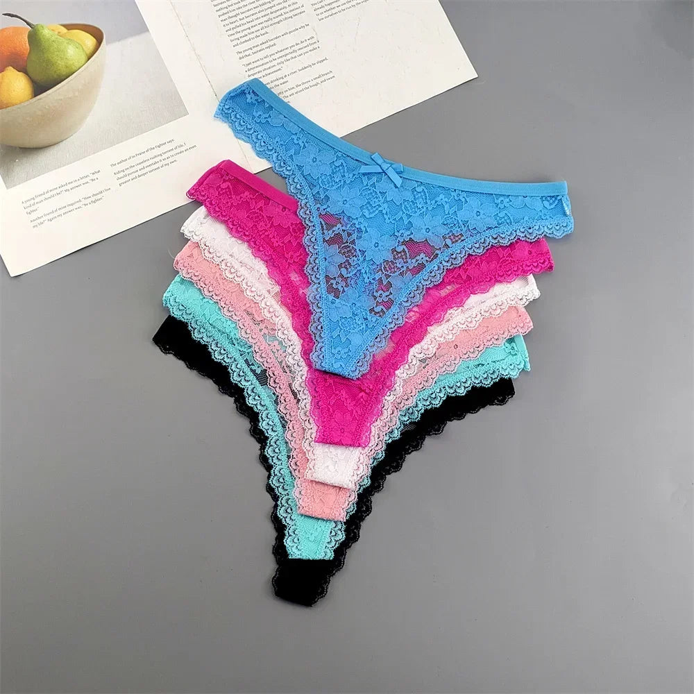 Lace Thong Set 3-Pack