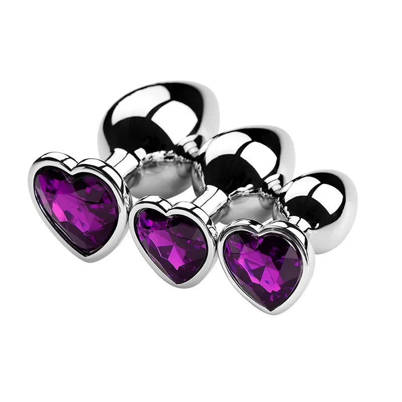 Diamond Anal Plug Toy Set