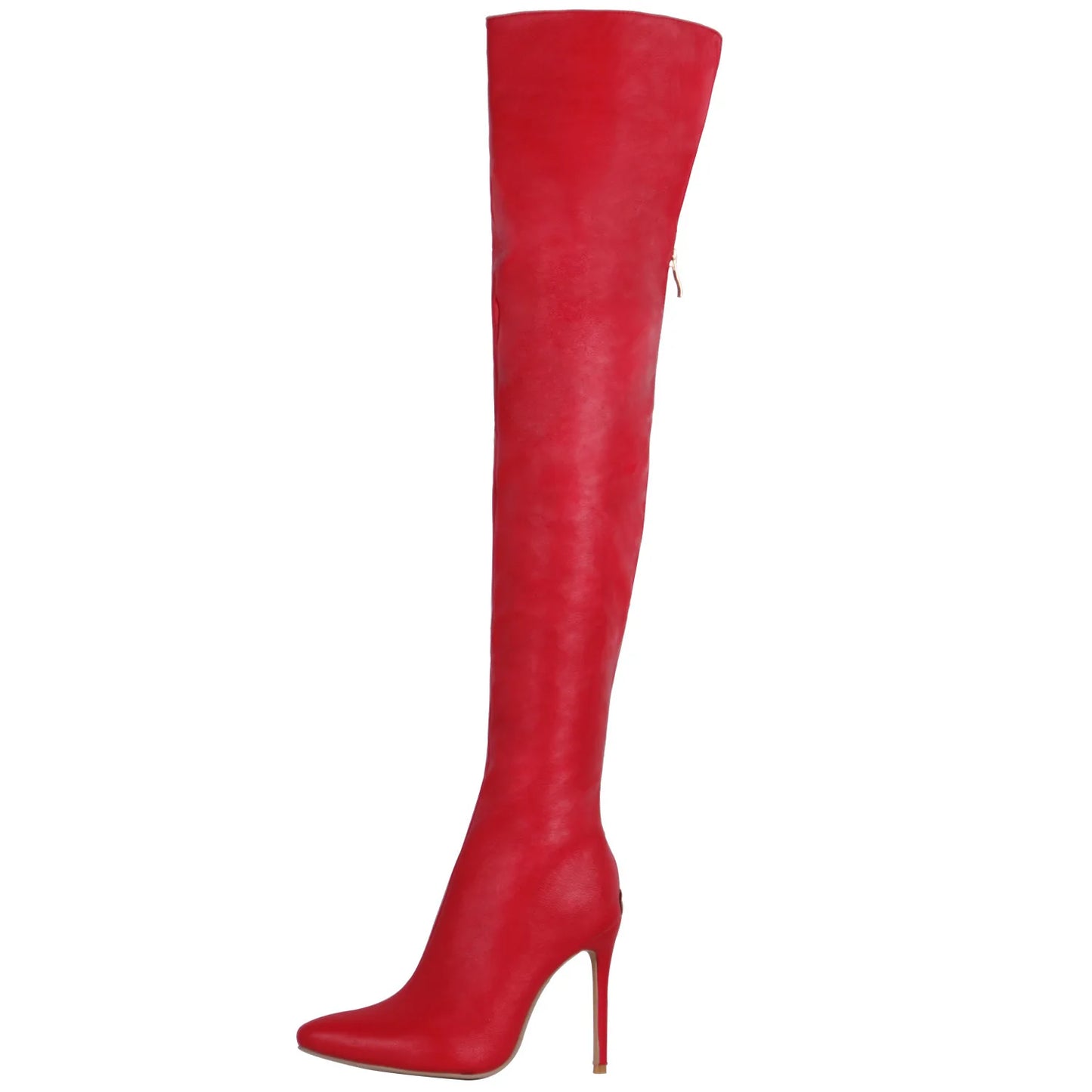 Matte Over-the-Knee Long Boots